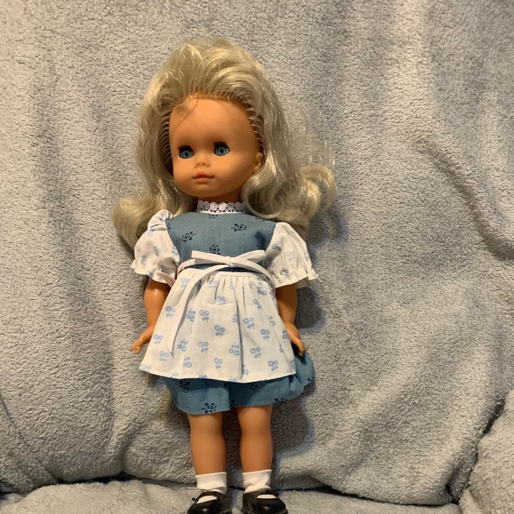 Vintage doll from West Germany.